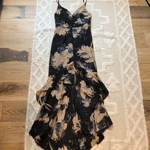 Floral cocktail dress